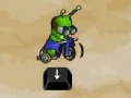 Spel Insect on a motorcycle