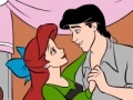 Spel Princess Ariel and Eric Online Coloring