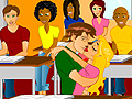 Spel First Classroom Kissing
