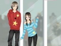 Spel Anime Couple Dress Up Game