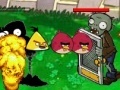 Spel Angry Birds vs zombie