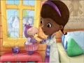 Spel Doc McStuffins. Holly at the bathroom. Puzzle