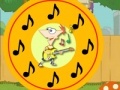 Spel Phineas and Ferb. Sound memory