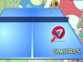 Spel Smurfs. Table tennis