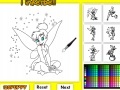 Spel Tinkerbell Colouring Page