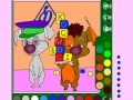 Spel Coloring - Rex and the Bagel