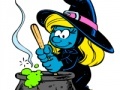Spel The Smurfs Coloring Book