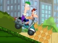 Spel Phineas And Ferb Crazy Motocycle