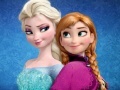 Spel Puzzle Anna Elsa Frozen