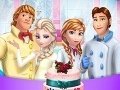 Spel Frozen Family Cooking Wedding Cake