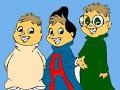 Spel Alvin and the Chipmunks: Coloring 