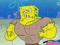 Spel Muscle Spongebob jigsaw 