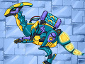 Spel Combine! Dino Robot Lightning Parasau 