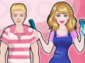 Spel Barbie hairdresser with ken