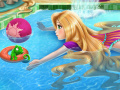 Spel Rapunzel swimming pool