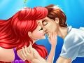 Spel Ariel Prince Eric Kissing Underwater