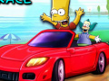 Spel Simpsons Beach Race