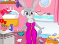 Spel Judy Hopps Bathroom Cleaning