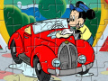 Spel Mickey Washing Car 