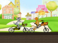 Spel Tom And Jerry Bmx Race