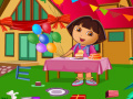 Spel Dora Birthday Bash Cleaning