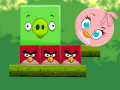 Spel Angry Birds Kick Piggies 