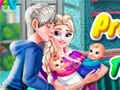 Spel Pregnant Elsa Twins Birth
