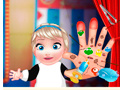 Spel Baby Elsa Hand Doctor