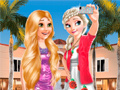Spel Frozen And Rapunzel Fashion Selfie