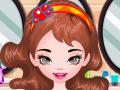 Spel Princess Hairstyles Makeover Game