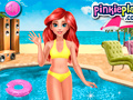 Spel Mermaid Princess Pool Time