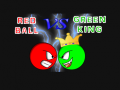 Spel Red Ball vs Green King  