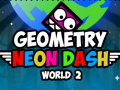 Spel Geometry: Neon dash world 2
