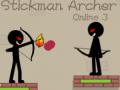 Spel Stickman Archer Online 3