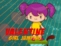 Spel Valentine Girl Jumping