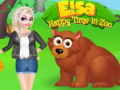Spel Elsa Happy Time In Zoo
