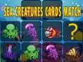 Spel Sea creatures cards match