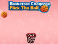Spel Basketball Challenge Flick The Ball