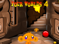 Spel Monkey GO Happy Four Worlds 4