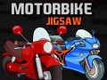 Spel Cartoon Motorbike Jigsaw