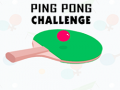 Spel Ping Pong Challenge