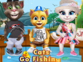 Spel Cats Go Fishing