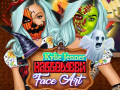 Spel Kylie Jenner Halloween Face Art