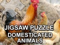 Spel Jigsaw Puzzle Domesticated Animals