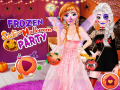 Spel Frozen Sisters Halloween Party