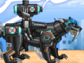 Spel Combine!  Dino Robot 5 Smilodon Black Plus