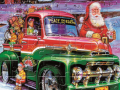 Spel Santa Trucks Jigsaw