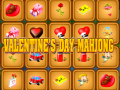 Spel Valentines Day Mahjong