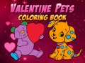 Spel Valentine Pets Coloring Book