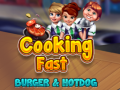 Spel Cooking Fast: Burger & Hotdog